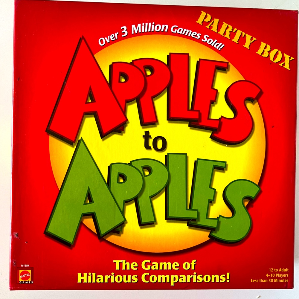 Apples to apples